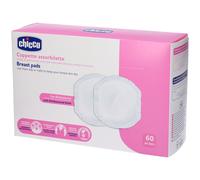 Chicco® Tasse d'absorption du sein antibactérienne Compresses 60 pc(s)