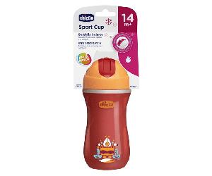 Chicco Tasse Sport à Paille et Paroi Isolante +14m Vert 266ml
