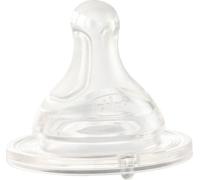 Chicco Tétine anti-coliques pour biberons, débit rapide, 4m+, pack de 2