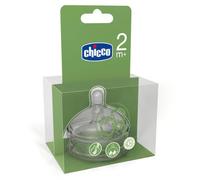 Chicco Tétine Silicone Step Up 2 Flux Réglable 2 Pièces