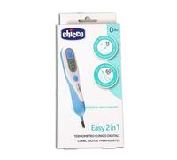 CHICCO, Thermomètre Clinique Numérique Easy 2in1 Rectal Et Axillaire 0m+