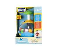 Chicco, Tourbillon Aquarium électronique avec thème Marin et Poissons aux Couleurs Vives, avec lumières