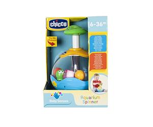 Chicco, Tourbillon Aquarium électronique avec thème Marin et Poissons aux Couleurs Vives, avec lumières