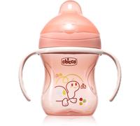 Chicco Training Cup 6m+ tasse d’apprentissage avec supports Pink 200 ml