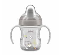 Chicco Tasse d'apprentissage – anti-goutte, bec semi-doux, poignées amovibles, 6+ mois, sans BPA