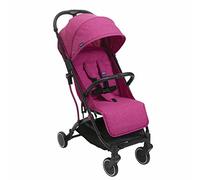 Chicco Trolley Me Poussette Canne Bébé Ultra Légère, Compacte, Pliable et Inclinable de la Naissance à 15 kg, avec Système Trolley, Housse de Pluie Incluse, et CapoteExtensible - Rose, 1.0 Pièce,