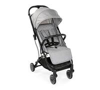 Chicco Poussette Trolley Me – Ultra-légère, pliable, système trolley, housse pluie – Light Grey