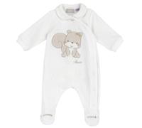 Chicco, Tutina con apertura davanti, Bébé fille, Blanc (2), 3M, Conçu en Italie
