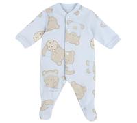Chicco, Tutina con apertura frontale, Bébé garçon, Bleu clair (4), 1M, Conçu en Italie