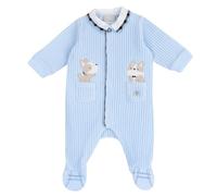 Chicco, Tutina con apertura frontale, Bébé garçon, Bleu clair (7), 3M, Conçu en Italie