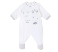 Chicco, Body Bébé, avec Pratique Ouverture sur le Dos et à l'Entrejambe avec Boutons, en Chaude et Douce Chenille, Lavable en Machine, Vêtements Bébé 0-24 Mois, Idée Cadeau Naissance