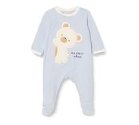 Chicco, Tutine con apertura entrogamba, Mixte bébé, Bleu clair (1), 3M, Conçu en Italie