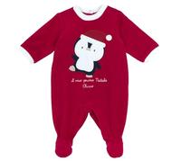 Chicco, Tutine - Natale, Mixte bébé, Rouge (6), 3M, Conçu en Italie