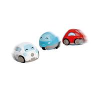 Chicco Voitures Turbo Ball Vintage, Jouets pour Enfants, 3 Mini Véhicules au Design Rétro, Se Déplacent dans Toutes Les Directions, Roulent comme Une Balle, 1-4 Ans