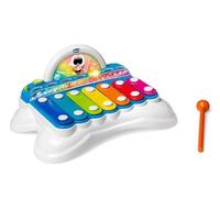Chicco Xylophone Arc-en-Ciel pour bébés et Enfants avec chansons du zecchino doré, Mode de Jeu Traditionnel et électronique, Baguettes incluses, Instruments de Jouet pour Enfants de 1 à 4 Ans