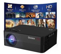 Chicdaze Mini Projecteur, Projecteur Portable, Projecteur Bluetooth 1080P avec Ecran, Proyecteur de Film Compatible avec iOS/Android/Windows/TV Stick/Box/USB/HDMI, Noir
