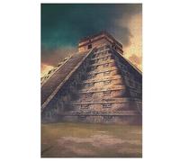 Chichen Itza - Puzzle en Bois Adulte - Puzzle 1000 P - (Challenge Puzzles) - Adultes Et Enfants À Partir De 12 Ans - Puzzle De Qualité Supérieure - （78×53cm）