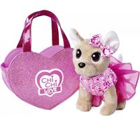 Chichi Love - Plush Dog With Heart-Shaped Bag (23 Cm) (105890055)