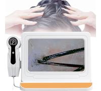 chichigo Analyseur de cheveux de diagnostic de peau, 13 pouces, analyseur de santé de la peau, détecteur de cuir chevelu, analyseur de cheveux multifonctionnel