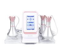 chichigo Machine à modeler le corps, machine à cavité ultrasonique RF 80 K, appareil de perte de poids avec 3 têtes de massage, machine de soins de la peau à haute fréquence