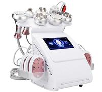 chichigo Machine de cavitation 9 en 1, machine de beauté corps 80 K, appareil de radiofréquence de cavitation, machine de beauté multifonctionnelle, pour le soin de la peau et la sculpture du corps