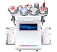 chichigo Machine de cavitation 9 en 1, Machine de beauté Corps 80 K, Appareil de radiofréquence de cavitation, Machine de beauté multifonctionnelle, pour Le Soin de la Peau et la Sculpture du Corps