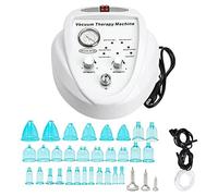 chichigo Machine de thérapie sous vide, machine de thérapie sous vide multifonctionnelle pour soulever les fesses, machine vide pour fessiers avec 30 ventouses et 3 poignées Gua Sha (Color : Blue