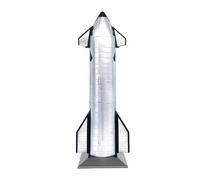 CHICHIYANG 1/200 pour SpaceX Starship S24 Falcon Heavy Dragon Modèle de vaisseau spatial en alliage moulé sous pression Souvenir aéronautique pour collection