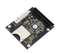 CHICHIYANG Carte adaptateur SD 5 V vers 3,5 pouces IDE mâle 40 broches avec connecteur d'alimentation 4 broches prend en charge une carte mémoire max 128 Go, aucun pilote requis