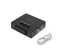CHICHIYANG Convertisseur de composants RGBS/VGA vers YPBPR - Prend en charge 480i, 480p, 576i, 576p, 720p, 1080i, pour NES, pour SNES, pour Genesis, pour Nintendo 64