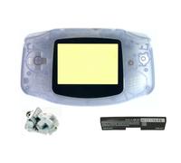 CHICHIYANG Coque de rechange pour console de jeu Nintendo Game Boy Advance Bleu transparent
