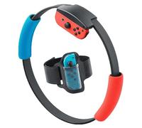 CHICHIYANG Poignées et sangle de fixation des jambes pour Ring Fit Adventure pour Nintendo Switch, accessoires de jeu de manette, sangle élastique réglable