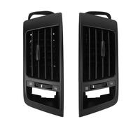 CHICIRIS 1 paire de grilles d'aération pour console centrale - Améliore la circulation - Intérieur élégant pour 2008 à 2015 (noir)