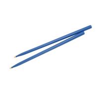 CHICIRIS 1 Paire Sticks de Tambour de Jazz 5A, Majuscule Ergonomique de Poids équilibré en Bois équilibré, Accessoires D'instruments de Remplacement de Pilon D'entraînement, pour les (bleu foncé)