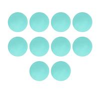 CHICIRIS 10 Pièces Balles de en Mousse EVA Balles d'entraînement en Mousse Souple 65 Mm pour l'entraînement en Intérieur et en Extérieur Couleurs Vives Texture Douce Résistante aux Coups pour (Lac