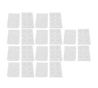 CHICIRIS 10pcs Plaque de Culture de Plancher Plat Très Transparent pour L'espace de Biologie de Laboratoire, Plaque de Culture Cellulaire en Polystyrène avec Couvercle pour une Observation et un (6