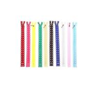 CHICIRIS 10pcs Point Zipper Style Bud Bud Silk No. 3 Accessoires de Couture en Nylon 25 Cm pour L'artisanat Fait à la Main, les Boutiques