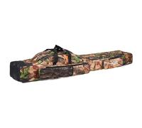 CHICIRIS 120 Cm 150 Cm Sac de Pêche 600D Oxford Sac de Moulinet de Canne à Pêche 3 Couches de Rangement Pliable avec 2 Poches Avant Sangle Réglable pour Les Pêcheurs de Banque de Voyage (#1)