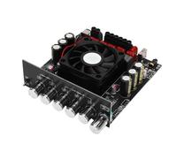 CHICIRIS 2.1 Chaîne Amplificateur Audio Bluetooth | Sortie puissante de 200 W, aigus, contrôle des basses, idéal pour l\'audio domestique, matériau ABS.