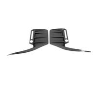 CHICIRIS 2 Pièces Aileron Latéral de Pare-Chocs Arrière ABS Garniture de Couvercle d'aération de Pare-Chocs Arrière Ajustement Précis Style Aérodynamique Installation Facile pour Les Conducteurs M2