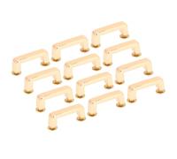 CHICIRIS 20 Ensembles de Rivets de Liaison en Métal avec Vis Croisées, Installation Facile pour Sacs en Cuir, Portefeuilles Artisanat 20x7x7mm (GOLD)