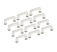 CHICIRIS 20 Ensembles de Rivets de Liaison en Métal avec Vis Croisées, Installation Facile pour Sacs en Cuir, Portefeuilles Artisanat 20x7x7mm (SILVER)