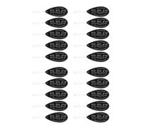 CHICIRIS 20 Pièces, Enfile-aiguille Noir Portable, Fiable et Robuste pour un Enfilage Facile, Couture Domestique, Outil D'Enfile-aiguille de Broderie pour Personnes âgées, 20 X Enfile-, adapté aux