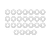 CHICIRIS 25 Pièces Joints de Bouteille à Bascule de Bière, Joint d'étanchéité en Silicone Blanc pour Bouteille de Soda de Bière de Brassage à la Maison, avec un Matériau Anti-âge Durable