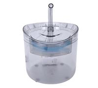 CHICIRIS 2L Fontaine à Boire pour Chat, Distributeur Automatique Solaire | Plastique résistant aux UV, Idéal pour les chiens et les chats, Installation USB facile, Circulation d\'eau douce