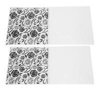 CHICIRIS 2PCS EM200 Prem Rose Modèle Modèle de Bricolage en Plastique, Facile à Utiliser Pré-représentatif pour la Production de Cartes, élégant de Rose pour les Préparations de Papier, Adaptées aux