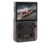 CHICIRIS 3,5 pouces Rétro Handheld Gamer Double Joystick pour les amateurs de jeu 3500 MAh Lithium Batterie (NOIR)