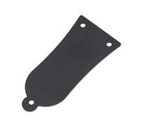 CHICIRIS 3 Trous -cubiene Métal -cubiera avec Vis pour Le Remplacement de la Basse de Guitare, Style Cloche, Léger, Or Argent Noir (Black)
