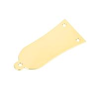 CHICIRIS 3 Trous -cubiene Métal -cubiera avec Vis pour Le Remplacement de la Basse de Guitare, Style Cloche, Léger, Or Argent Noir (Gold)