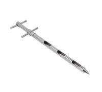 CHICIRIS 304 Rotation en Acier à la Rouille Agit la Sonde de L'échantillon de Sol avec Une échelle Précise pour Un échantillonnage Rapide et Précis, Une Sonde de Plancher pour L'industrie des